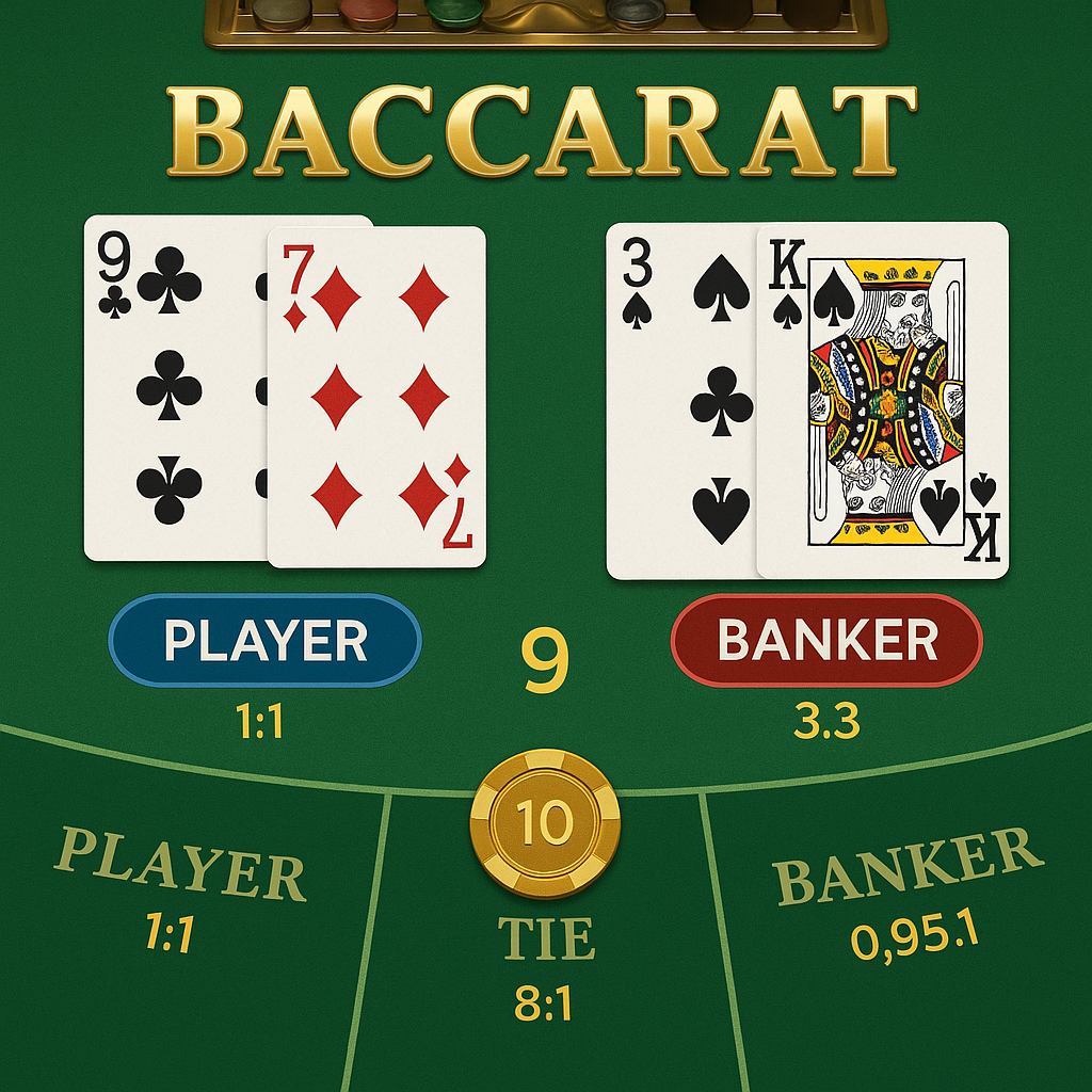 Neon54 - Baccarat Classic - Elegant Card Game
